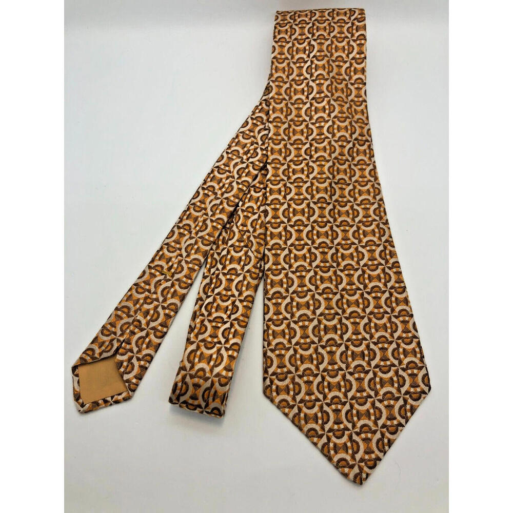 Golden Clasp by Prince Consort Men's 55" Long by 4" Wide  Vintage Tie